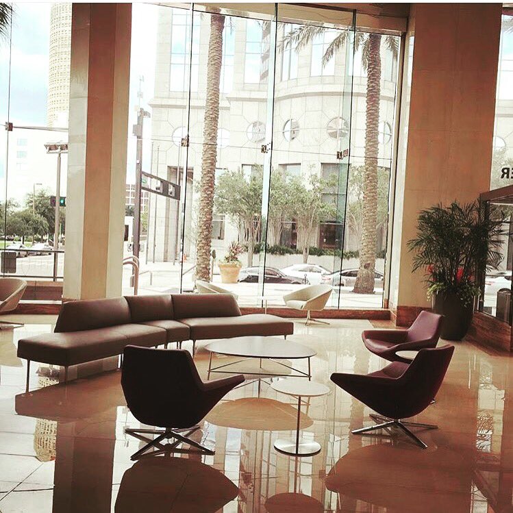#TBT to the install at #WellsFargo in Downtown Tampa. #TeknionStudio #Bernhardt #OfficeInteriors #CIGroup