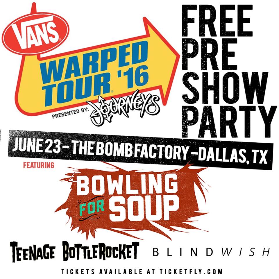 soundbridgeinc's tweet photo. Why not take the opportunity to see @BowlingForSoup play under a Sound Bridge system tonight @bombfactorydfw https://t.co/Dck1lM1QPc