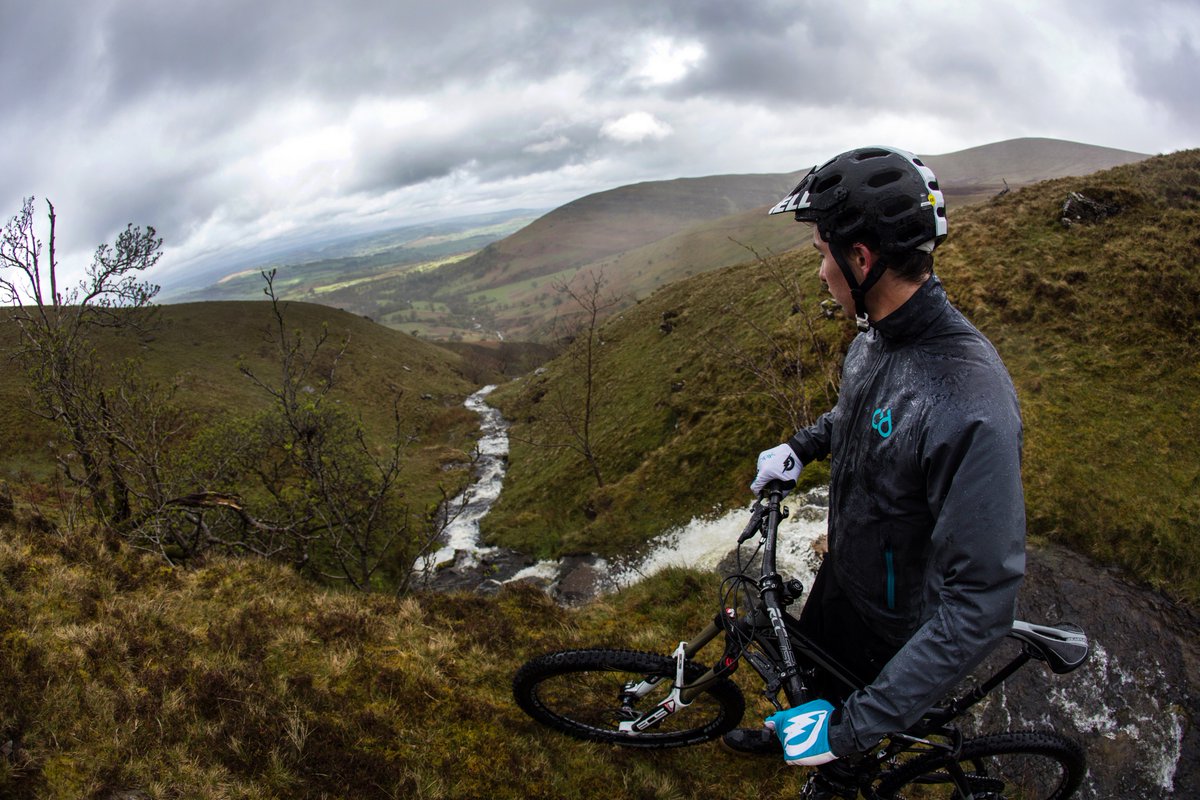 #tbt to another soaking wet day testing our #neo #cycling #jacket in #wales #mtb #love #summer #rain #upperdowns