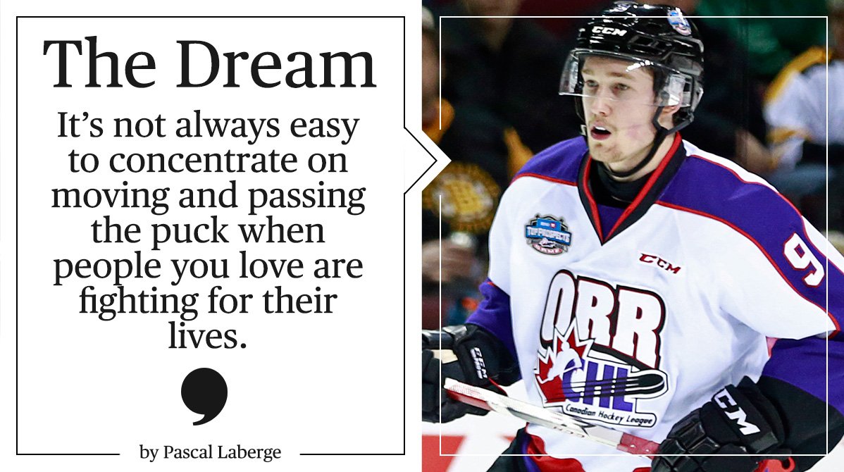 PlayersTribune's tweet photo. The story of perseverance from top @NHL draft prospect @pascallaberge. https://t.co/UjvIcvdgrU https://t.co/6B1ixKF9fu