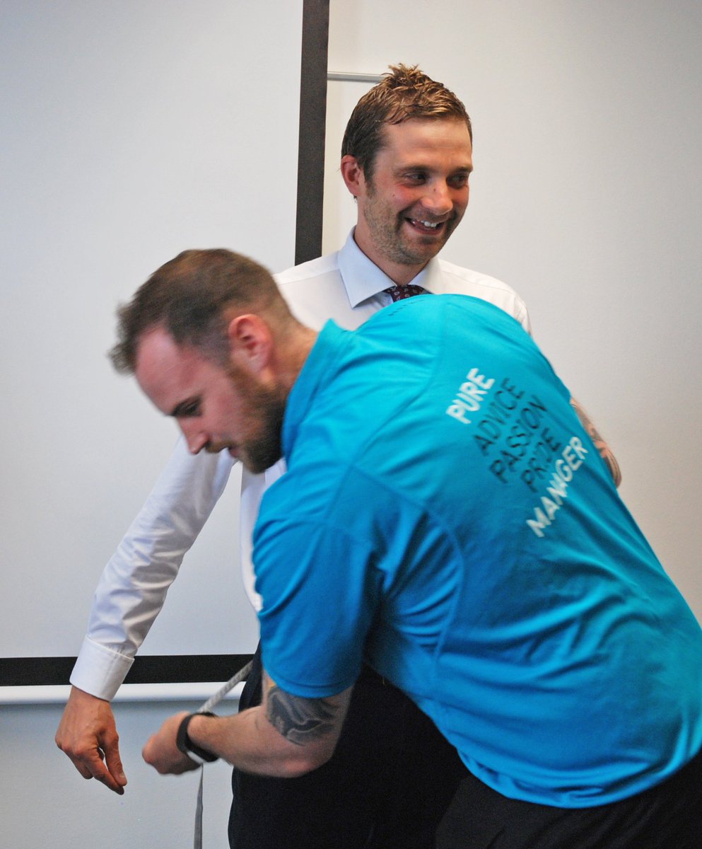 JTomlinsonLtd's tweet photo. It was great to have @PureGym #Beeston in the office again this afternoon as part of our #HSWeek16 initiatives! https://t.co/FZATEdcdr8