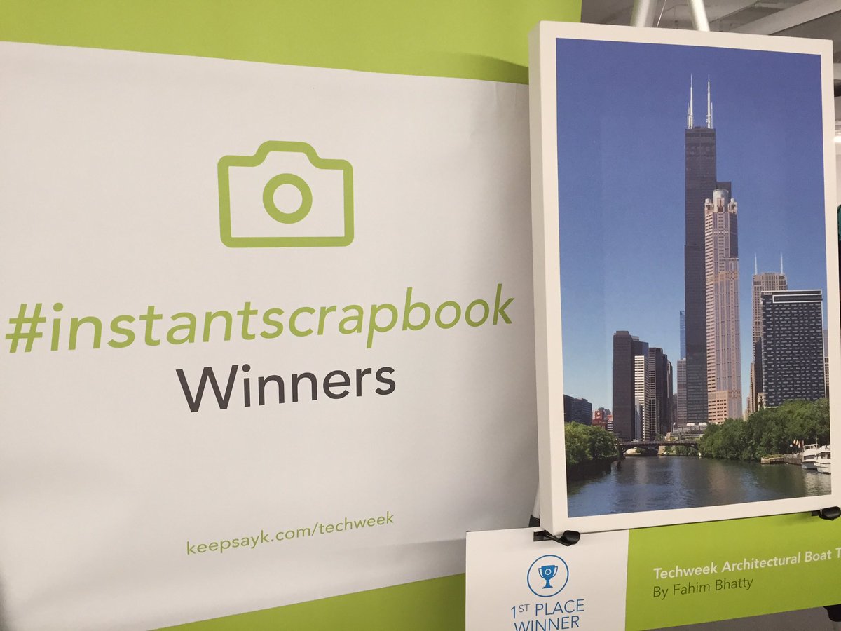 keepsayk's tweet photo. And the #TechweekCHI #instantscrapbook winner is...Fahim Bhatty! See the #scrapbook at https://t.co/oxdeNUtB2R #tech https://t.co/68AfMem7SP