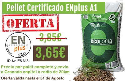 PelletGranada's tweet photo. ¡Oferta de verano! Aprovechate #pellet #biomasa https://t.co/7iLkSLDTMA