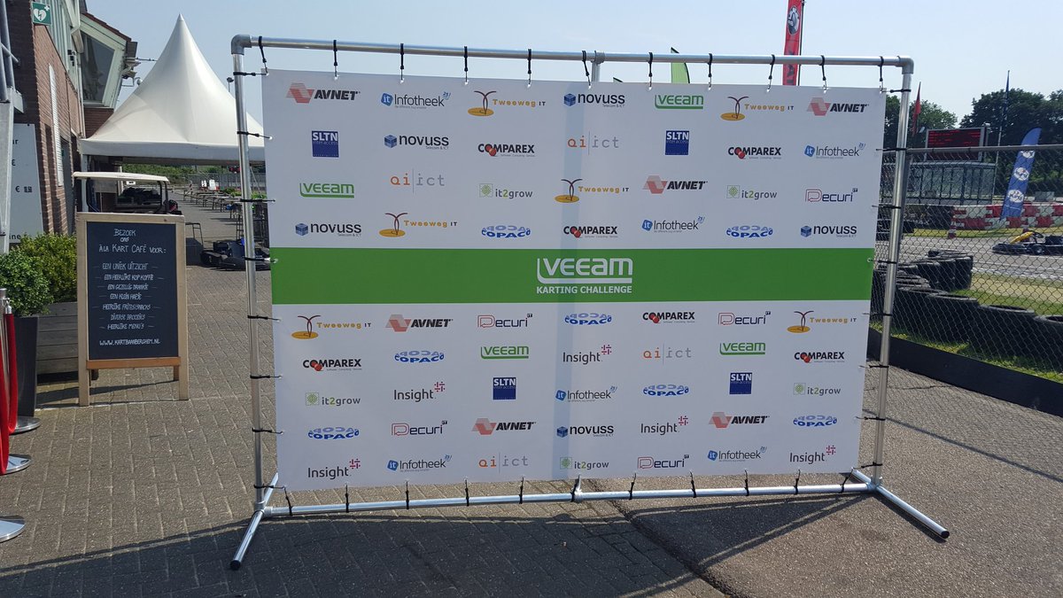 great day, thanks to our sponsors! #veeamrace