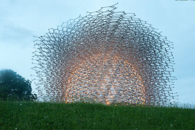 MiniSunLighting's tweet image. Artist of the Week goes to Wolfgang Buttress and his amazing beehive: bit.ly/28PjBv9 #minisun #lighting