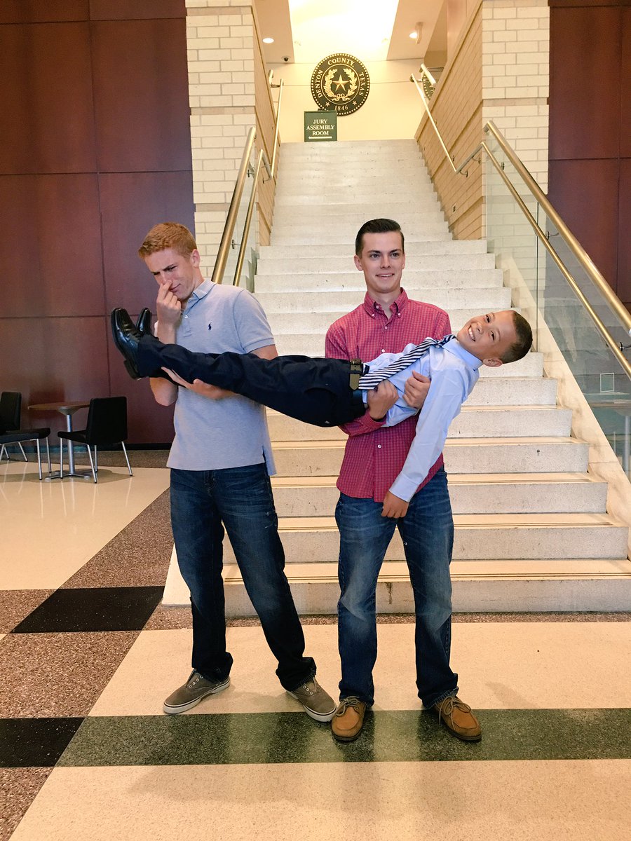 MeeksTurner's tweet photo. Braylan has always been our brother, but now he is legally a Meeks!!! https://t.co/Mr7OrDubKn