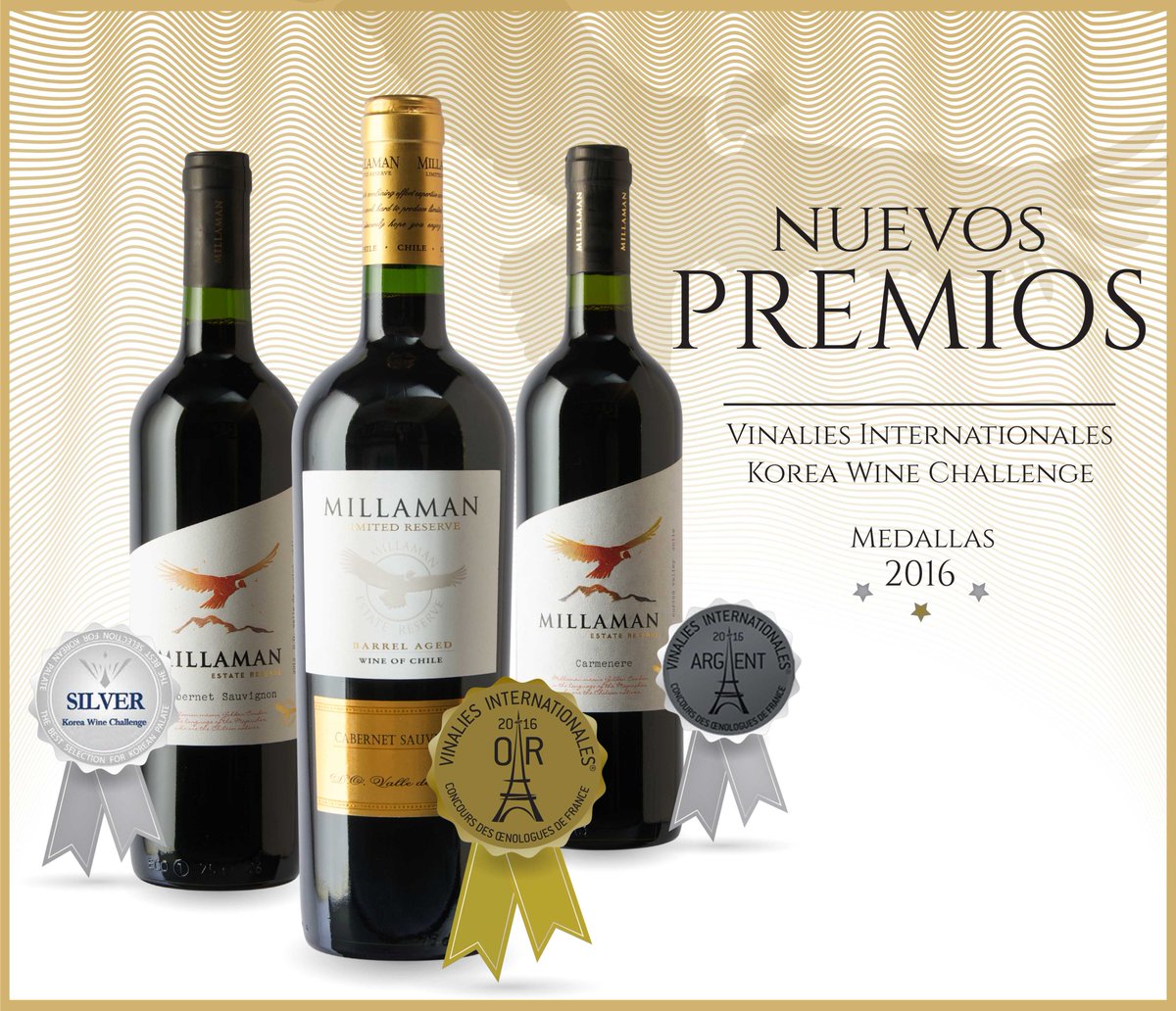 MillamanWines's tweet photo. We are proud to announce that our wines have received new medals!!
#goldmedal #silvermedal
#millamanwines https://t.co/TKCFeNLaU7