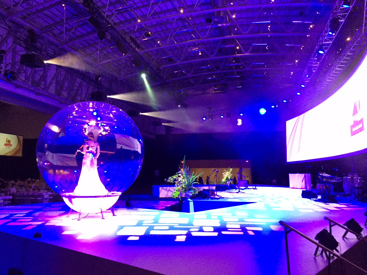 The Bubble with Violin <a href="/CTICC_Official/">CTICC (Cape Town International Convention Centre)</a>