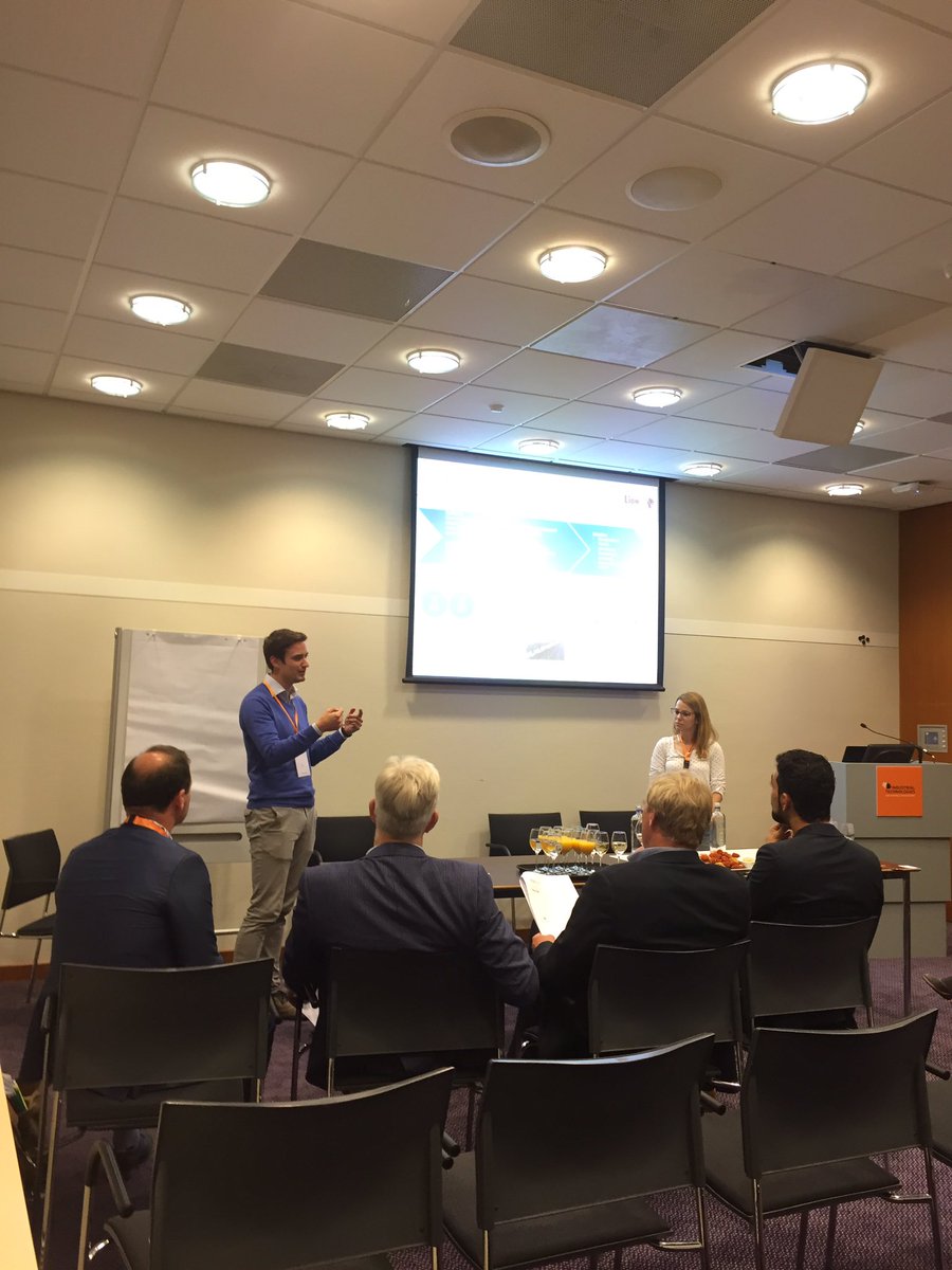 Team <a href="/LioniXBV/">LioniX BV</a> is acing it during their jury pitch! Well done!