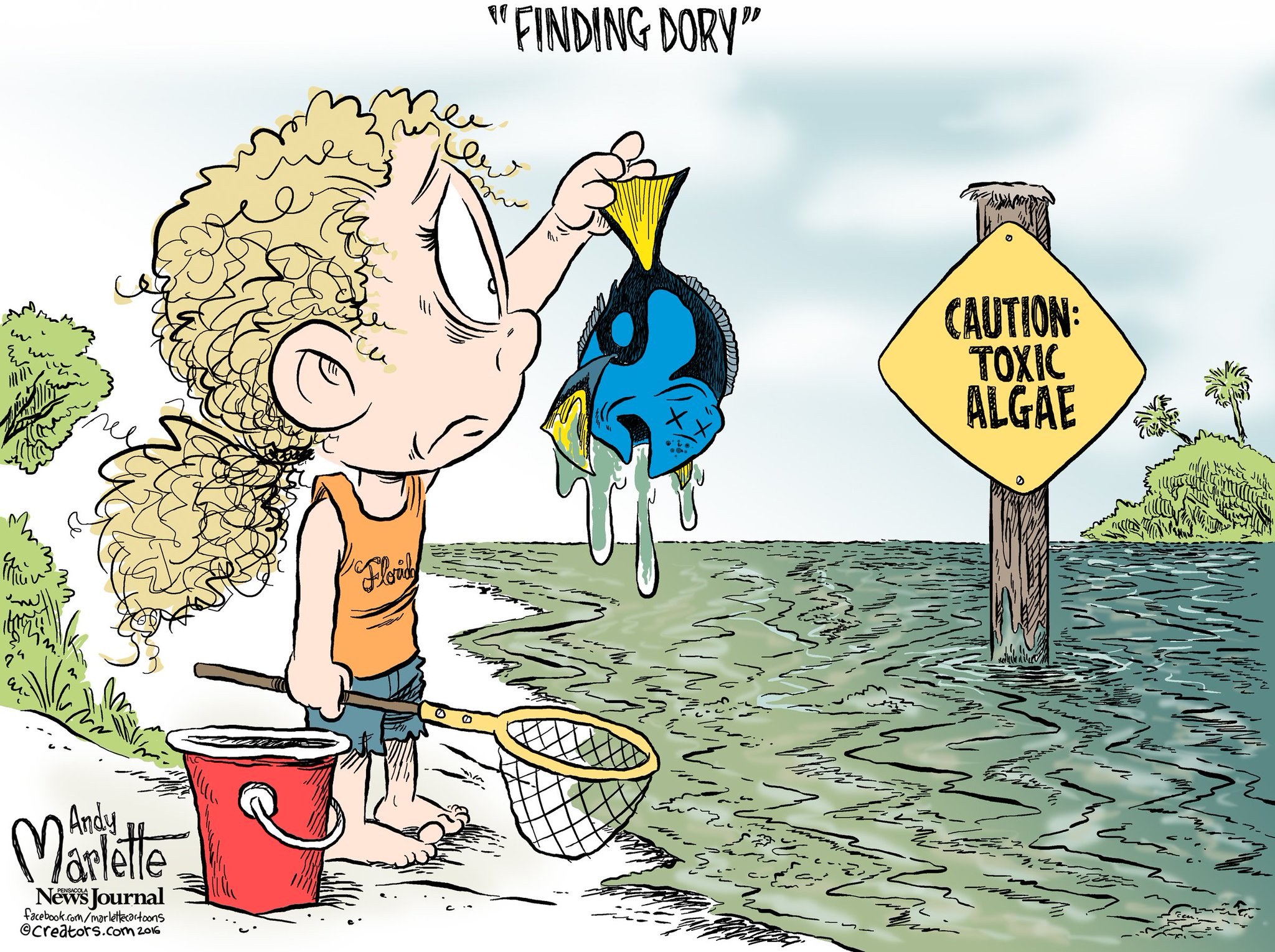 Andy Marlette on Twitter: "New cartoon: Finding Dory in #Florida's
