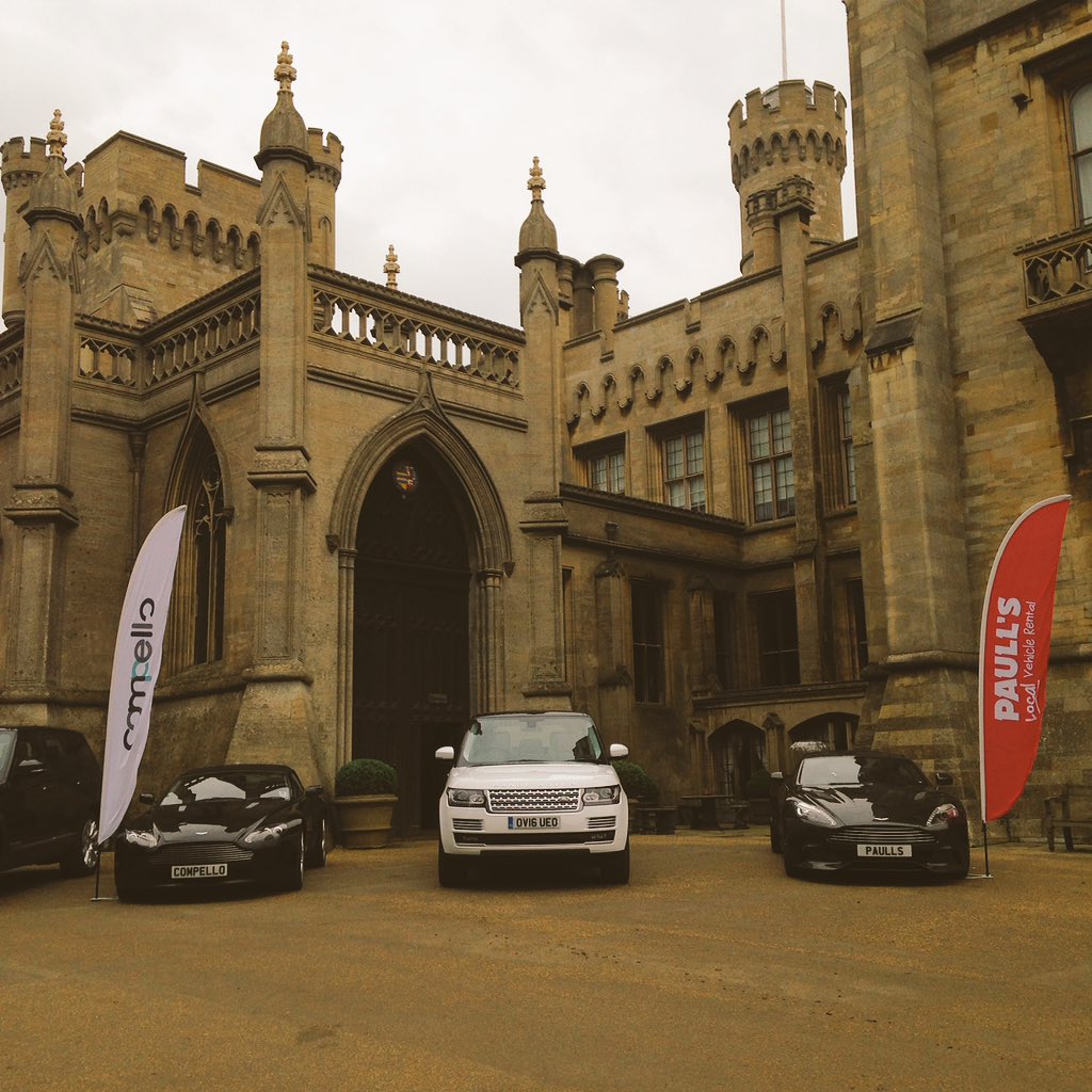 FashanneAwards's tweet photo. Lining up the super cars thanks to @paullsvehicle and #compello @FashanneAwards @BelvoirCastle tonight #style #cars https://t.co/tliXXYiTih