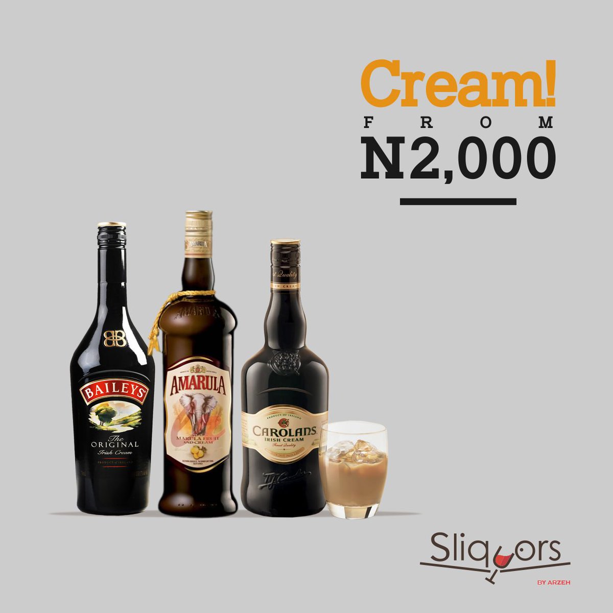 Sliquorsng's tweet photo. Have a Creamy Thursday filled with, well... Cream Liqueur: https://t.co/i4FBU6DpWF https://t.co/TQ07WgPmQD