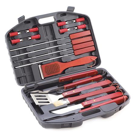 TheShoppingComp's tweet photo. Fathers Day may be over, but summer is still here! He will still love this #BBQ tool set. https://t.co/eyupuZLQkh https://t.co/itxevxxsM4
