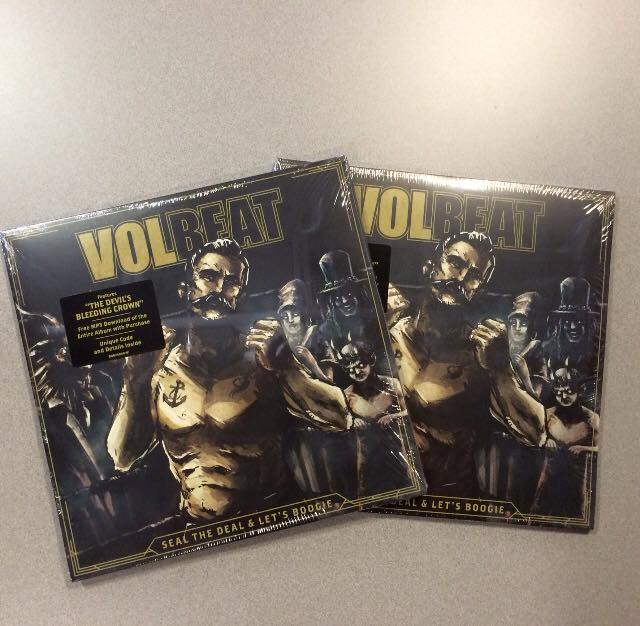 inthepitcanada's tweet photo. @VOLBEAT released their new record 1 month ago! Follow us &amp; #retweet this post to #win a copy of this LP! #volbeat https://t.co/5aYUelak4n