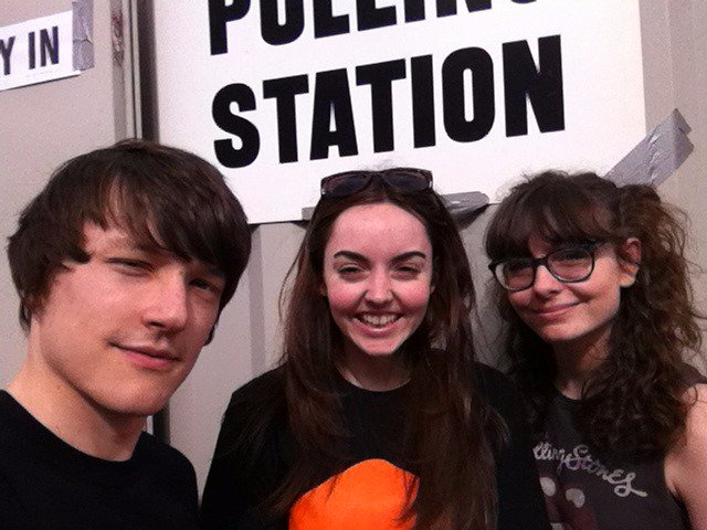 Megs_patterson's tweet photo. Hope you're all out and voting @srcinfo ! You MATTER #TurnUp @BiteTheBallot https://t.co/mruEFC3TyM