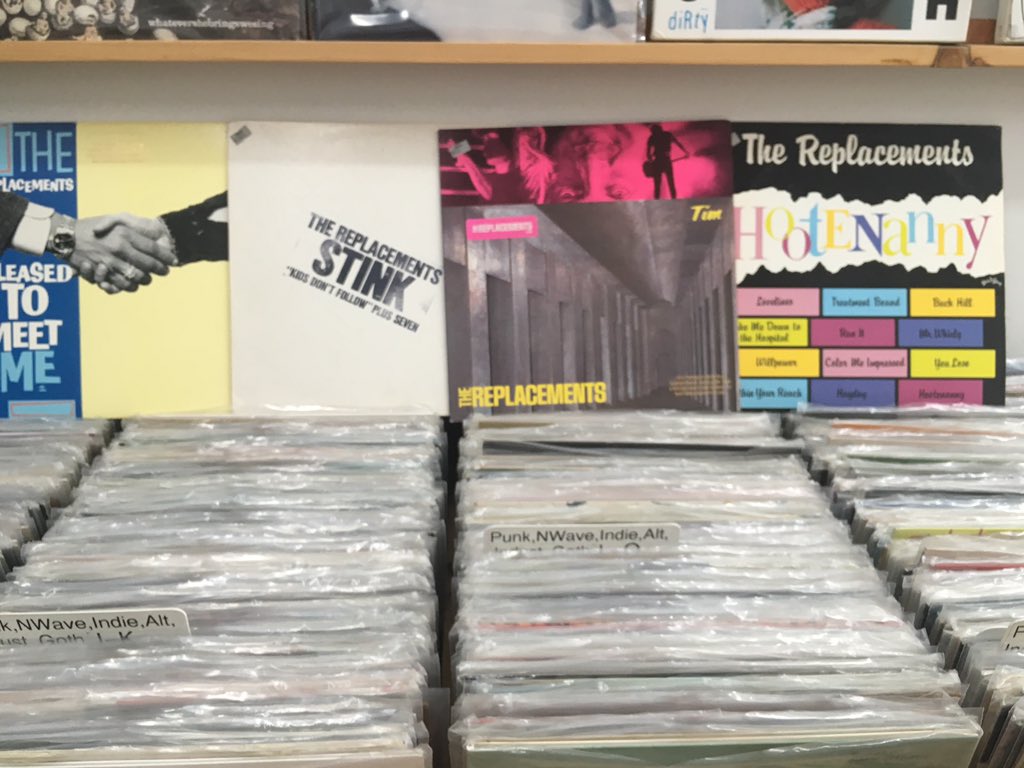 RecordGrouch's tweet photo. Used-In: nice run of OG-action, via The Replacements #handstampedstink #open12-8 #robertlongoart #promo #MN https://t.co/QTJsti2UV1