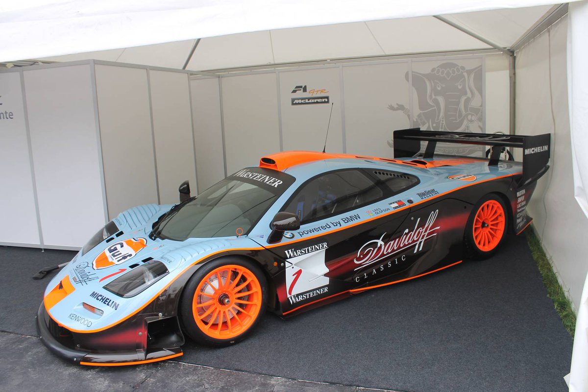 Earlsimxx's tweet image. Legendary McLaren F1 GTR LongTail - chassis #28R, the last LT. (sold for $13 million) #GoodwoodFOS