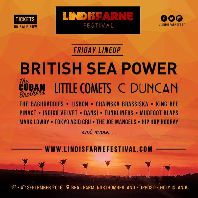 Don't miss @lindisfarnefest in with @BridieAndArbour @BehindShields @BethMacari + more eepurl.com/b6wkFD