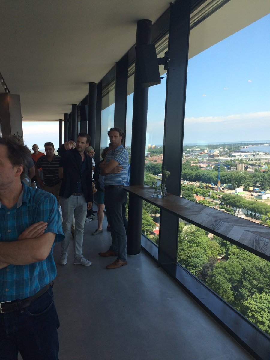 Met #enbiuncreativeprogram in een uniek inkijkje gekregen bij  <a href="/Adam_Toren/">A’DAM Toren</a> #lookout #loft #membersclub