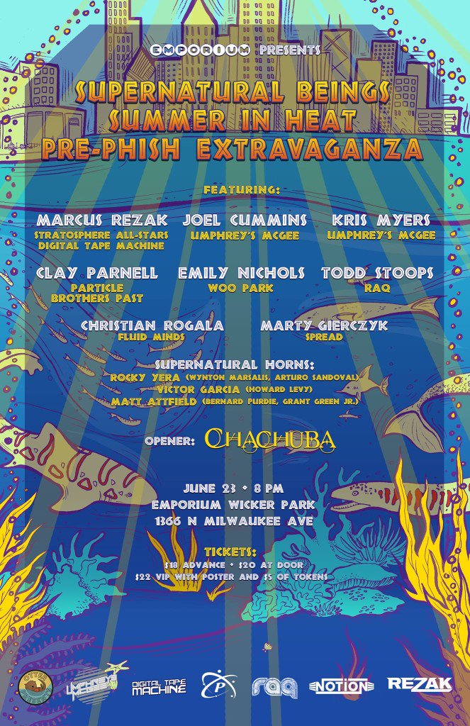 Tonight! Get your tickets now for <a href="/OtterPresents/">Otter Presents</a> PRE PHISH show w/ <a href="/_Chachuba_/">Chachuba</a> <a href="/MarcusRezak/">Marcus Rezak</a> ow.ly/H5dH301xAiq