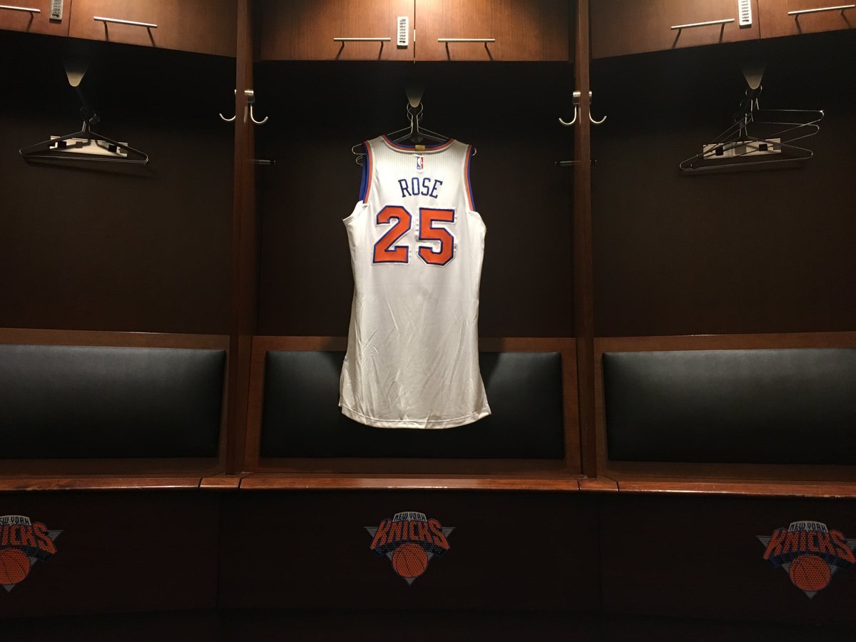 NBA on ESPN - Knicks announce that Derrick Rose will wear No. 25. (via New  York Knicks)