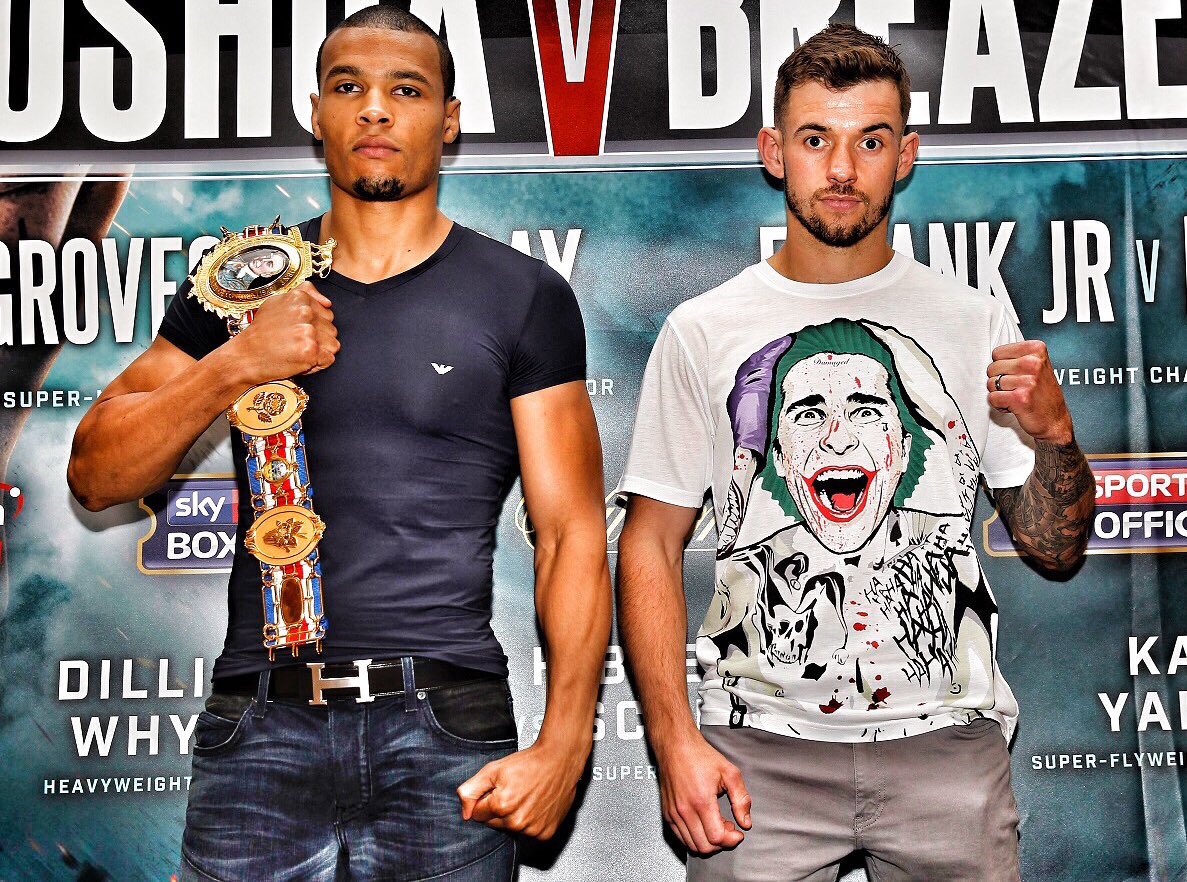 ChrisEubankJr's tweet photo. 2 days left until fight night. Looks like it's going to be Superman vs The Joker #TeamEubank https://t.co/Yia6U5UPNw