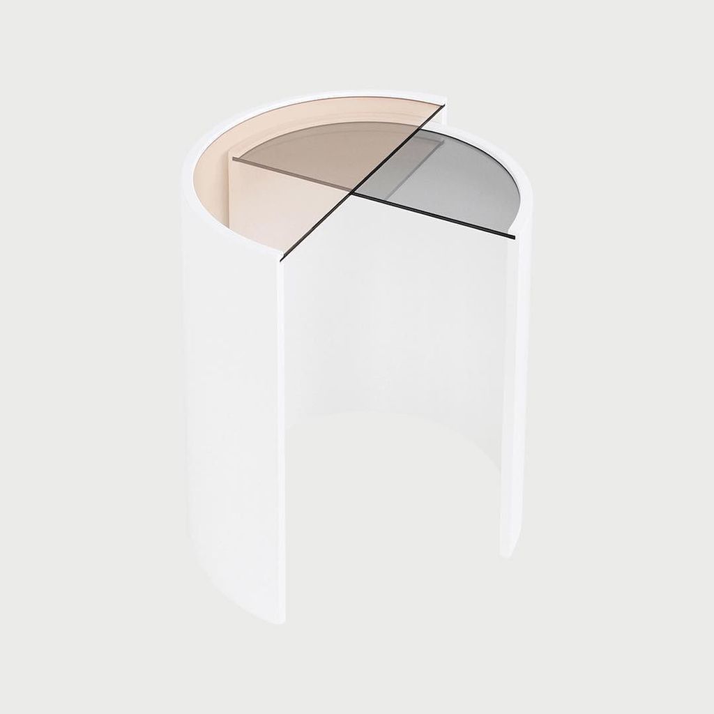 workofco's tweet photo. The Contour Side Tables from @bowernyc really are quite the pair. I Shop the link in profi… https://t.co/JWjDr3D9fu https://t.co/LBs8eX5mYI