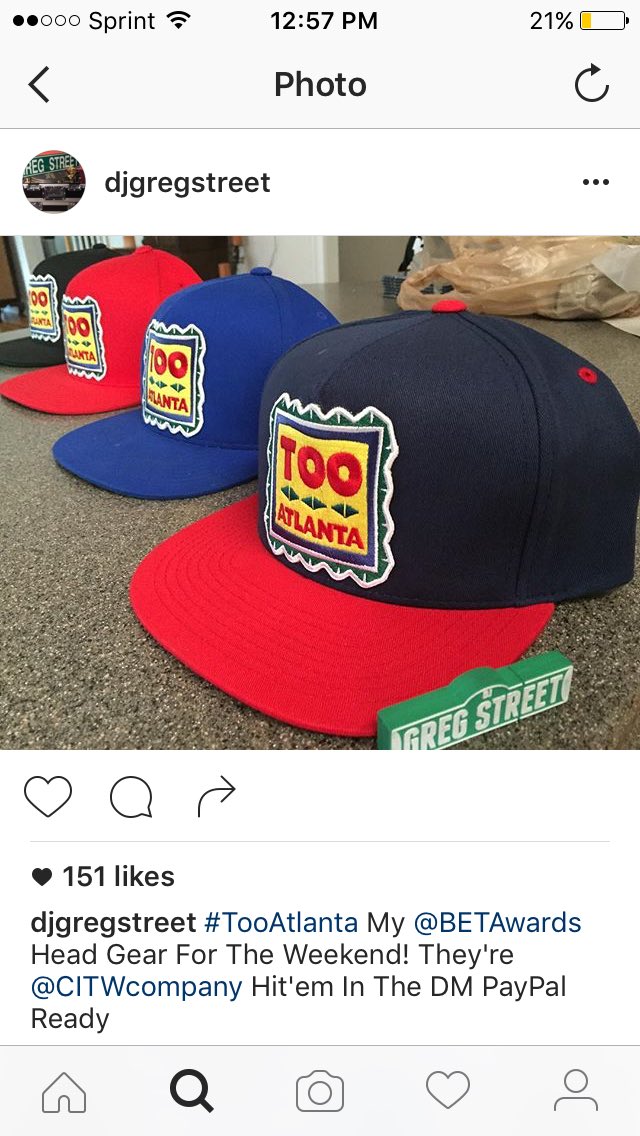 ChopRoss's tweet photo. Rocko want one so gon head and hit @CITWCOMPANY n grab you one too #CITW #TOOATLANTA https://t.co/vGhjpR44iu