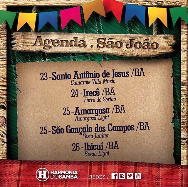 Já começou nossa jornada do São João