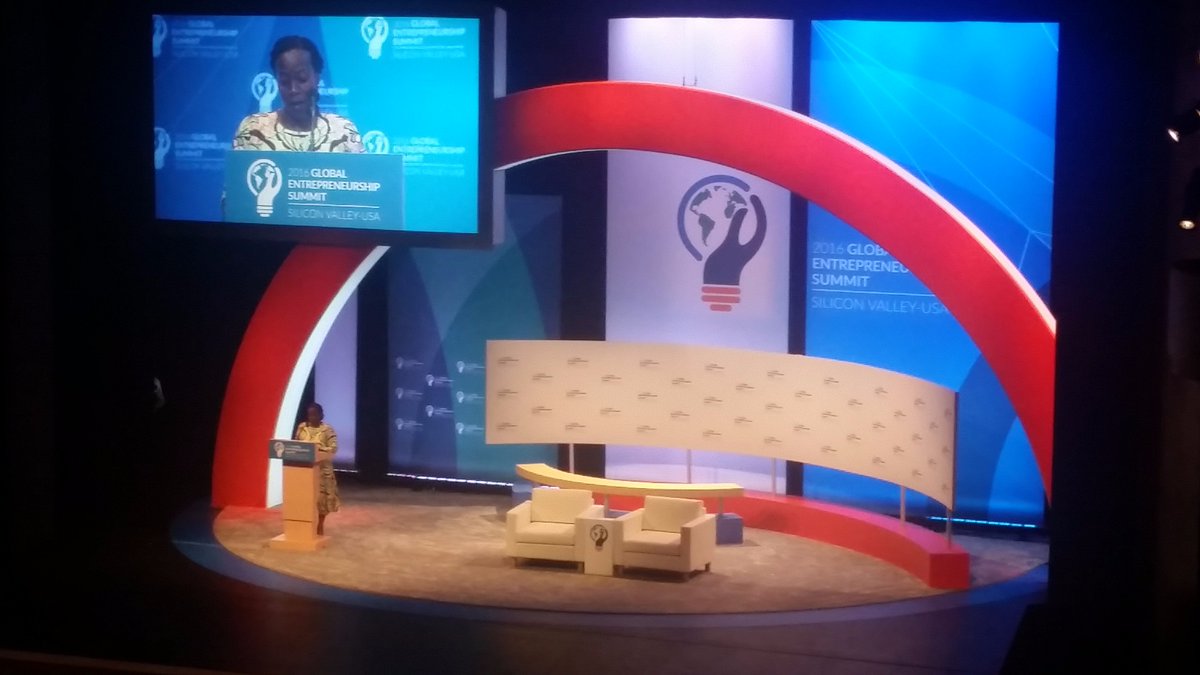 Inspiring opening to #GES2016 Best quote so far "Impossible is not a declaration it's a dare"