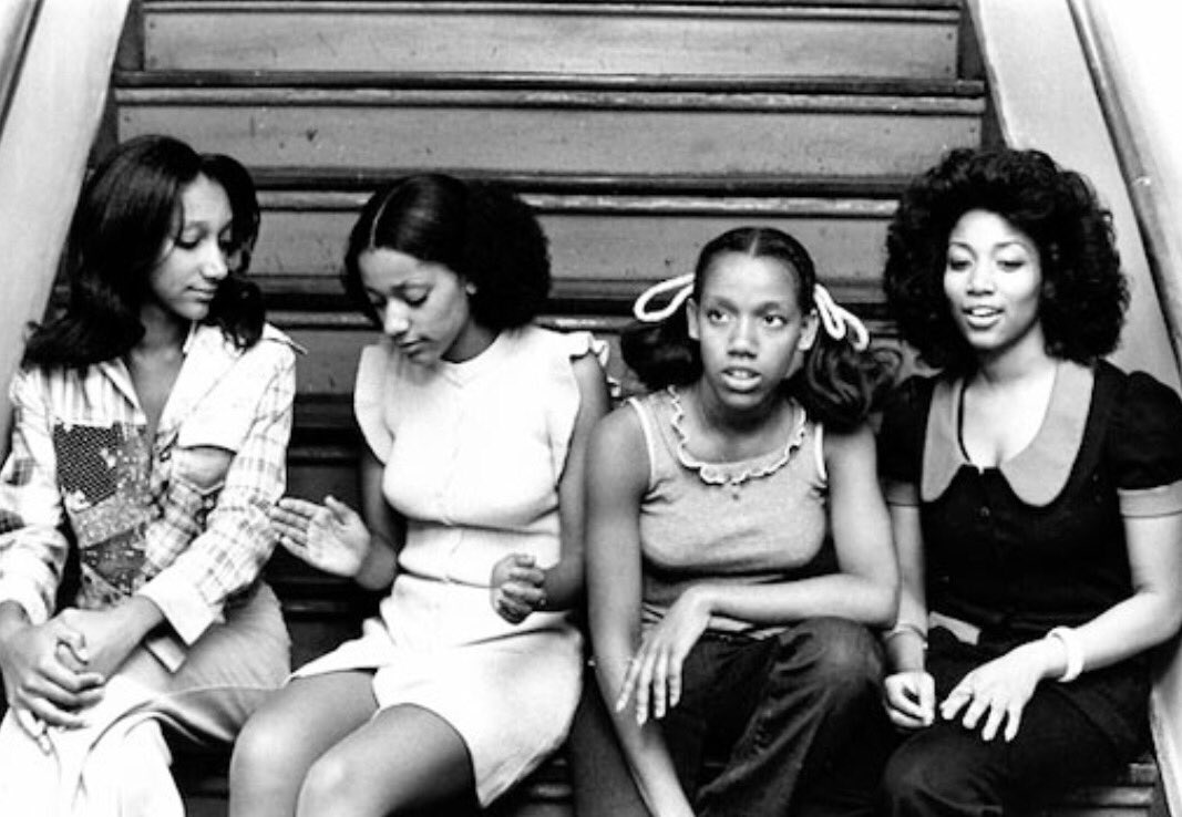 At the bottom of the staircase (and on the way up) on #ThrowbackThursday