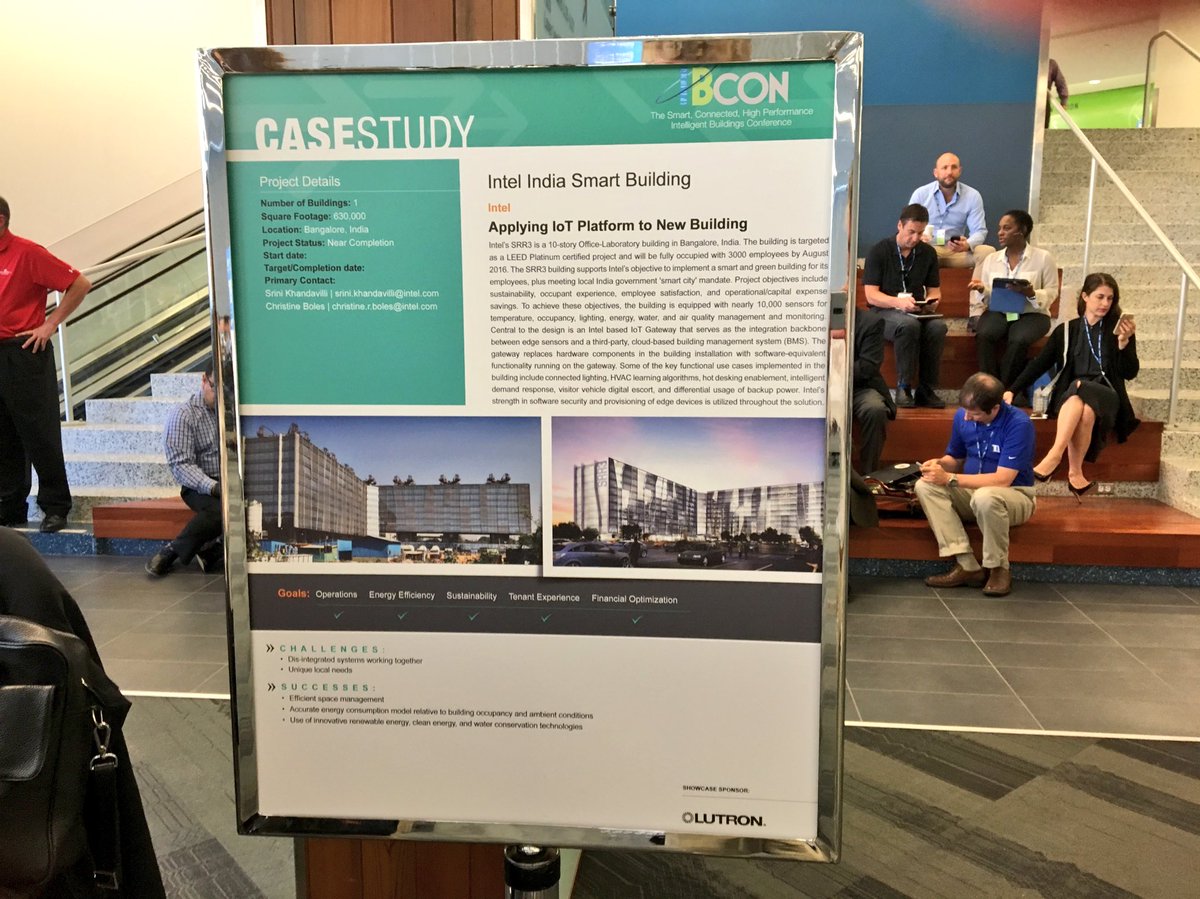 IntelEdge's tweet photo. Good morning #IBCon2016! Come by the Best Practice Showcase to learn about #IntelIoT #smartbuilding case studies. https://t.co/DrQm9j4cRC