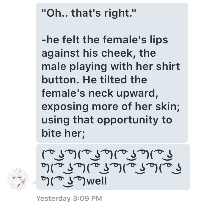Kawaii in the TL 

Senpai in the DM's 

@UdonAgata 😘