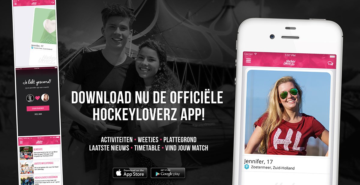 Wauw! Daar issie dan: de <a href="/hockeyloverznl/">hockeyloverznl</a> 2016 App! Zoek op HockeyLoverz in de App Store en download hem nu!