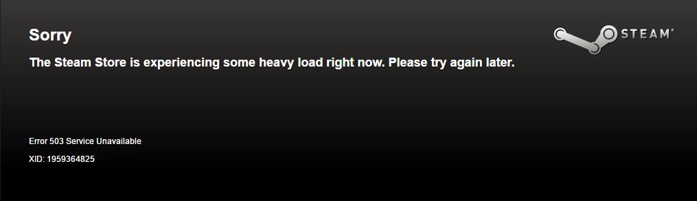 TheGameist's tweet image. Ve Steam çöker. :)
#steam #ripsteam #summerpicnicsale