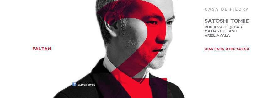 flavio_vers's tweet photo. a dos dias de que el gran @satoshi__tomiie  nos invada de #musica en su unica presentacion en #cba @complejocdp https://t.co/hDzKTKqLqQ