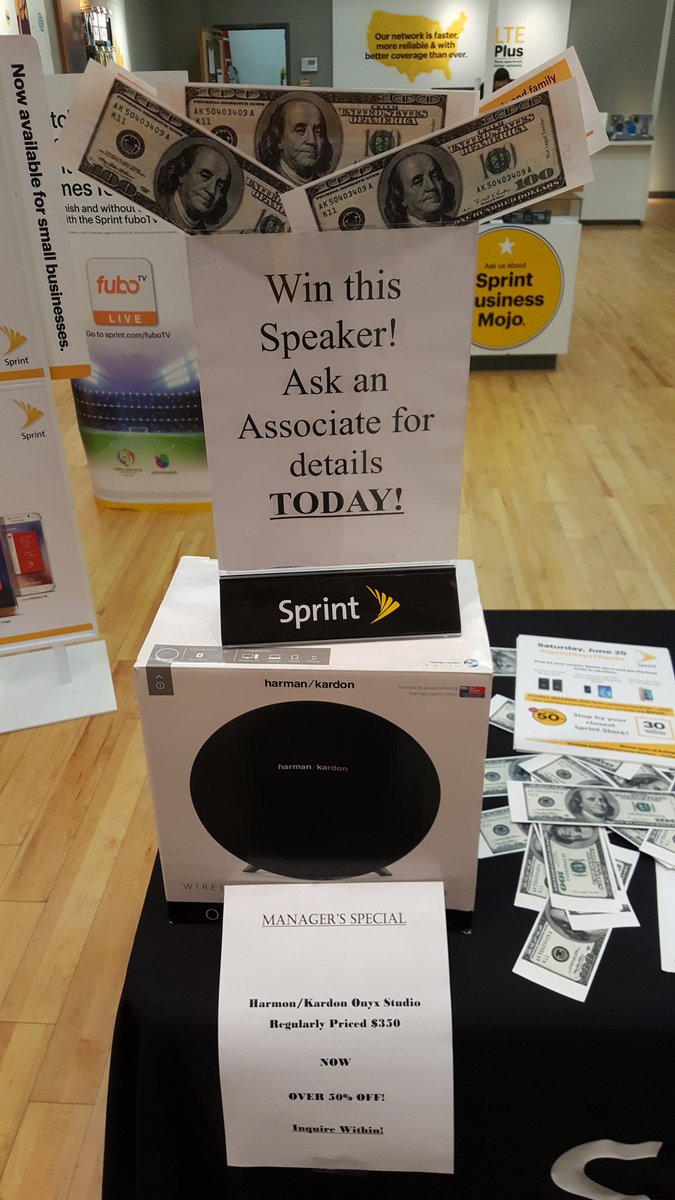 sprint bluetooth speaker