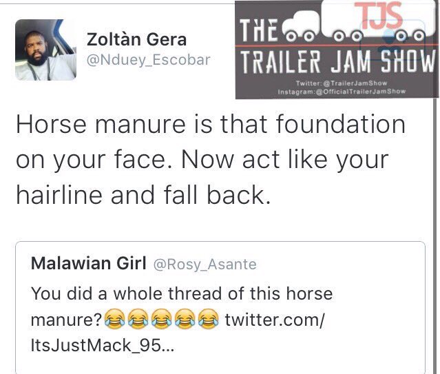 SportLoverNG's tweet photo. LMAOOOO Stop switching lane recklessly on Twitter Highway 🔥🔥🔥💀💀😂😂😂😭😭😭😂😂🚚🚚🚑🚑 #TrailerJamShow https://t.co/7q5GO4UbL1