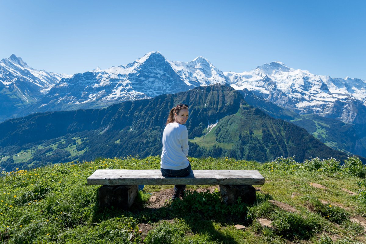<a href="/ExpediaDE/">Expedia.de</a> A1: unser gestrige Ausflug von Zürich aus auf die Schynige Platte bei Interlaken. So schön! #ExpediaTalk