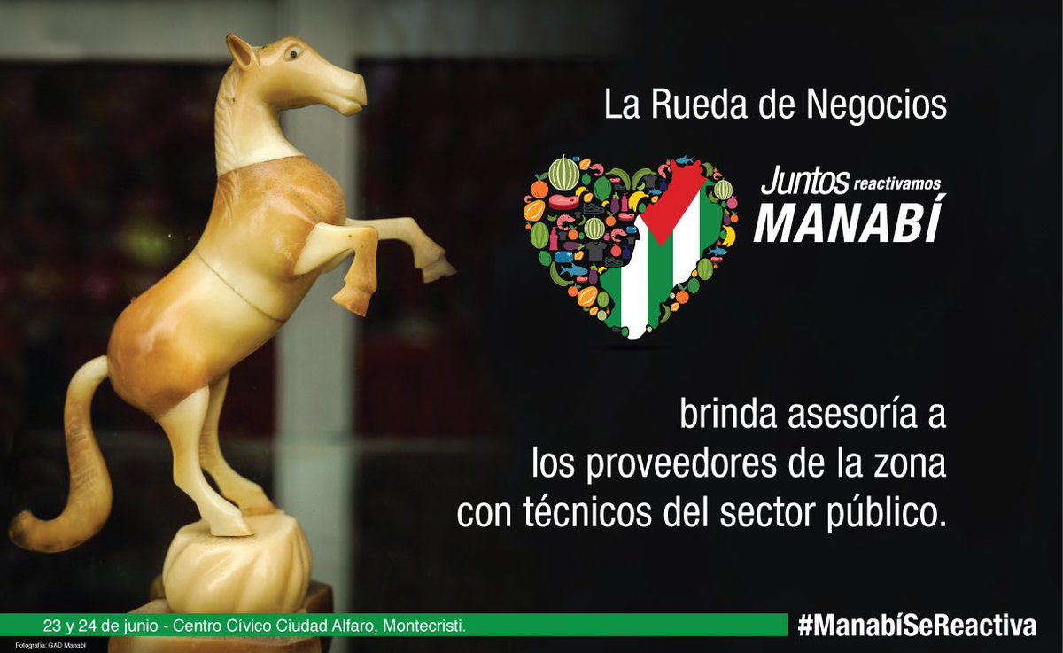 #ManabíSeReactiva a través del apoyo público-privado a los productores de la zona ¡Juntos reactivamos a Manabí!