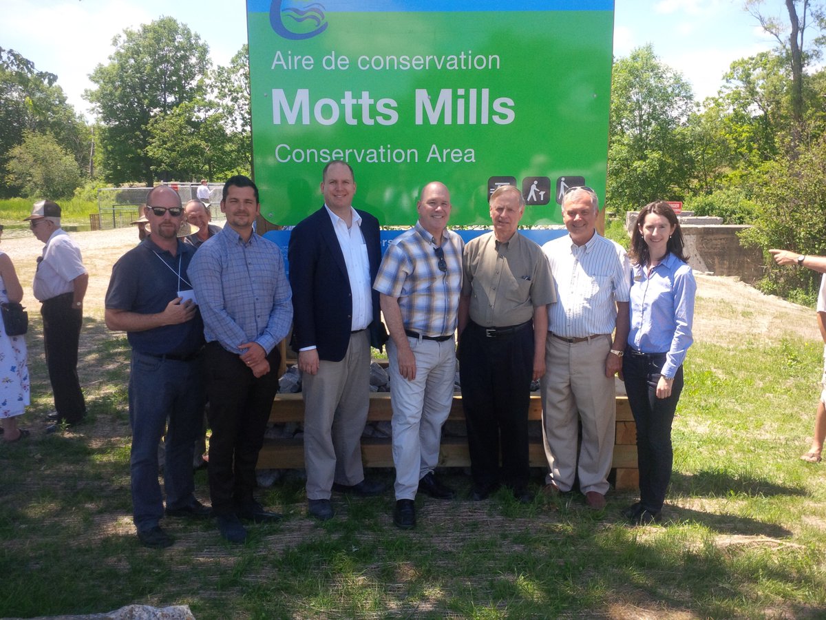 RideauValleyCA's tweet image. It's official! Welcome to the Motts Mills Conservation Area @EKTownship @SteveClarkPC RVCF