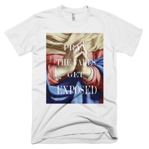 KaeApparel's tweet photo. Pray the fakes get exposed shirts , shop now‼️ 

https://t.co/pHBWhfPytb

#tshirts #faishon #prayer #prayerworks https://t.co/mv28ZQ7pZ9
