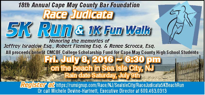 Come out and show your support! July 8th in Sea Isle City.