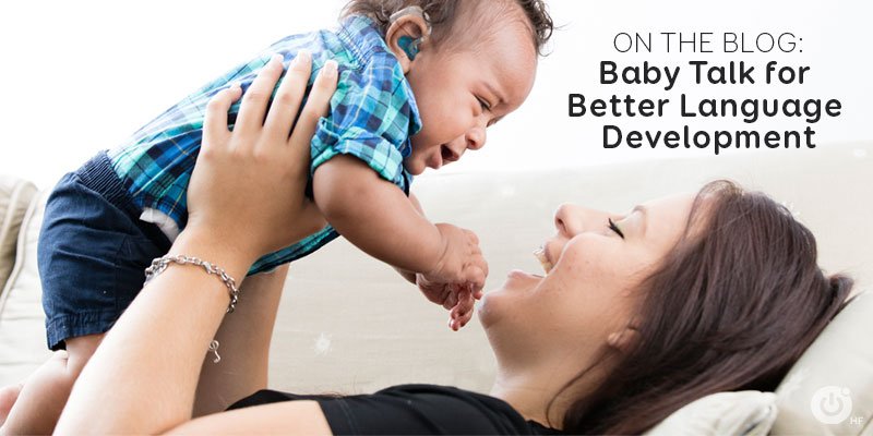 HearingFirst's tweet photo. Speaking in baby talk can help your child’s cognitive development. https://t.co/dwfUNksVOC #LSL #LSLTalk https://t.co/cadvOoNrND