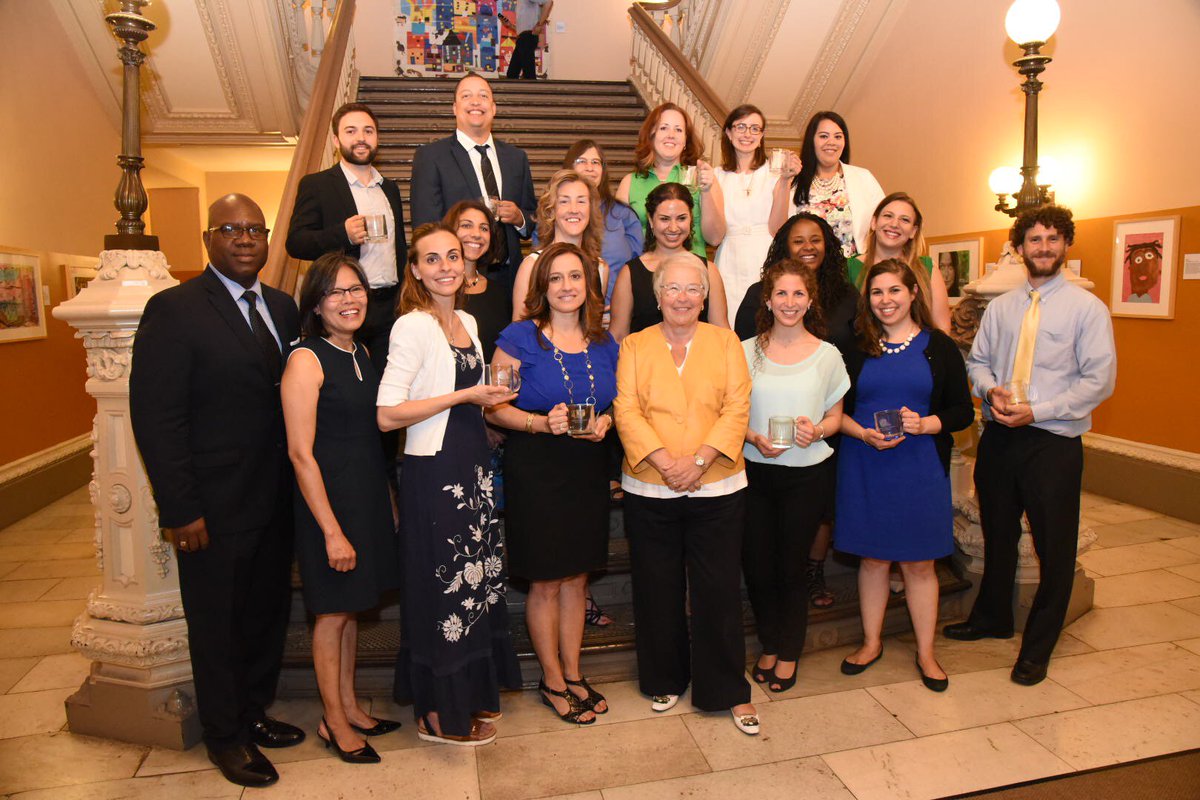 UFT's tweet photo. Congrats to the 17 teachers who won @NYCSchools Big Apple Awards today! https://t.co/4Np6GswYwa