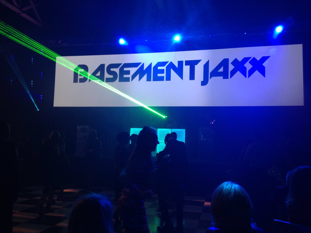 #Basementjaxx in the house! #mixology16