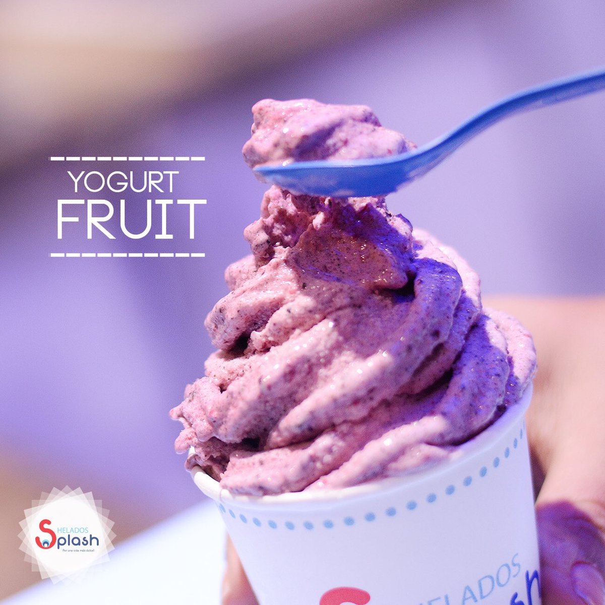 #YogurtFruit #HeladosSplash #PorUnVeranoMasDulce #PorUnaVidaMasDulce #PostresRD #HeladosRD Sabrosamente Fit 🍦💪🏽