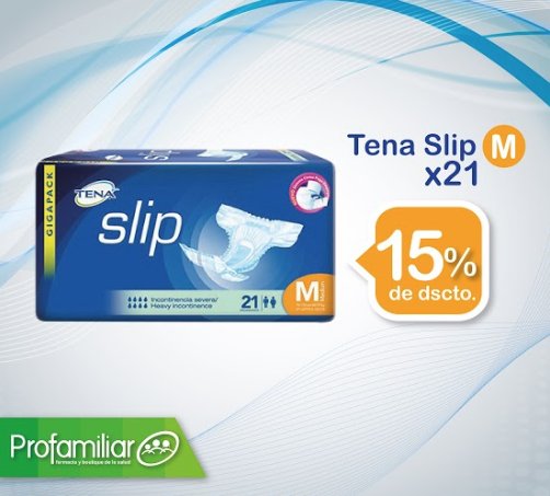 Profamiliar's tweet photo. Encuentra en nuestros puntos #Profamiliar Tena Slip x 21 Talla M con el 15 % de descuento ¡Te esperamos! @saludand https://t.co/i99qNJouhX