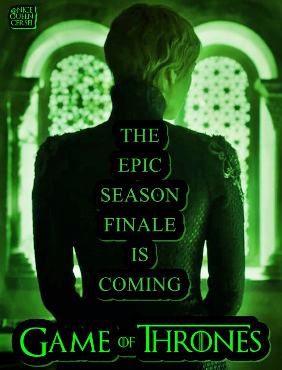 The time has come. Join in with me and #FakeWesteros for an epic #GameofThrones season finale livetweet this Sunday!