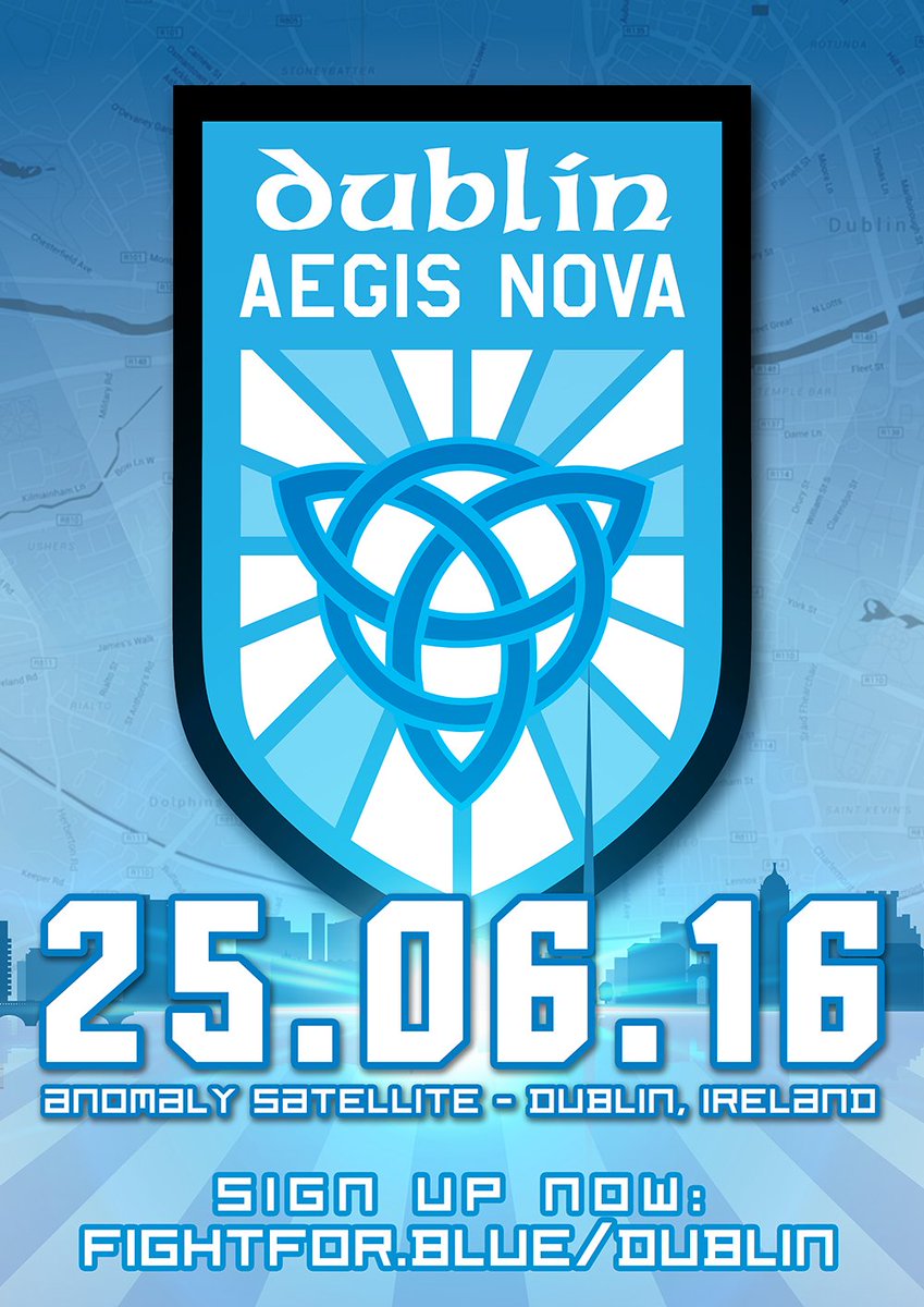 The Irish Resistance welcomes all agents to our fair city, for fun, games and frog stomping #aegisnovadublin Enjoy